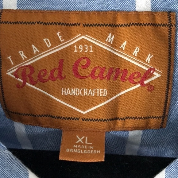 Red Camel 🐪 Size XL Button Down Shirt - Picture 3 of 6